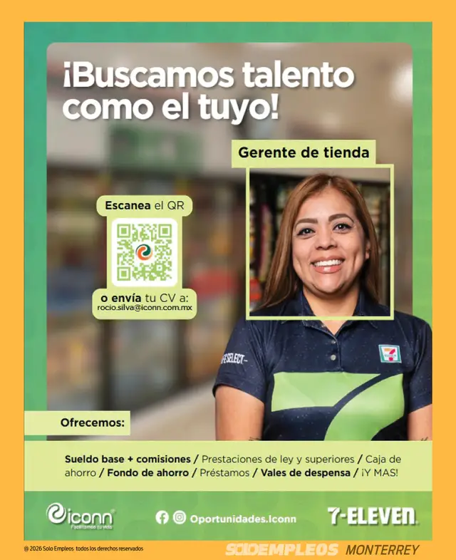 Vacante de empleo en Monterrey publicada el 2026-05-29 en Solo Empleos